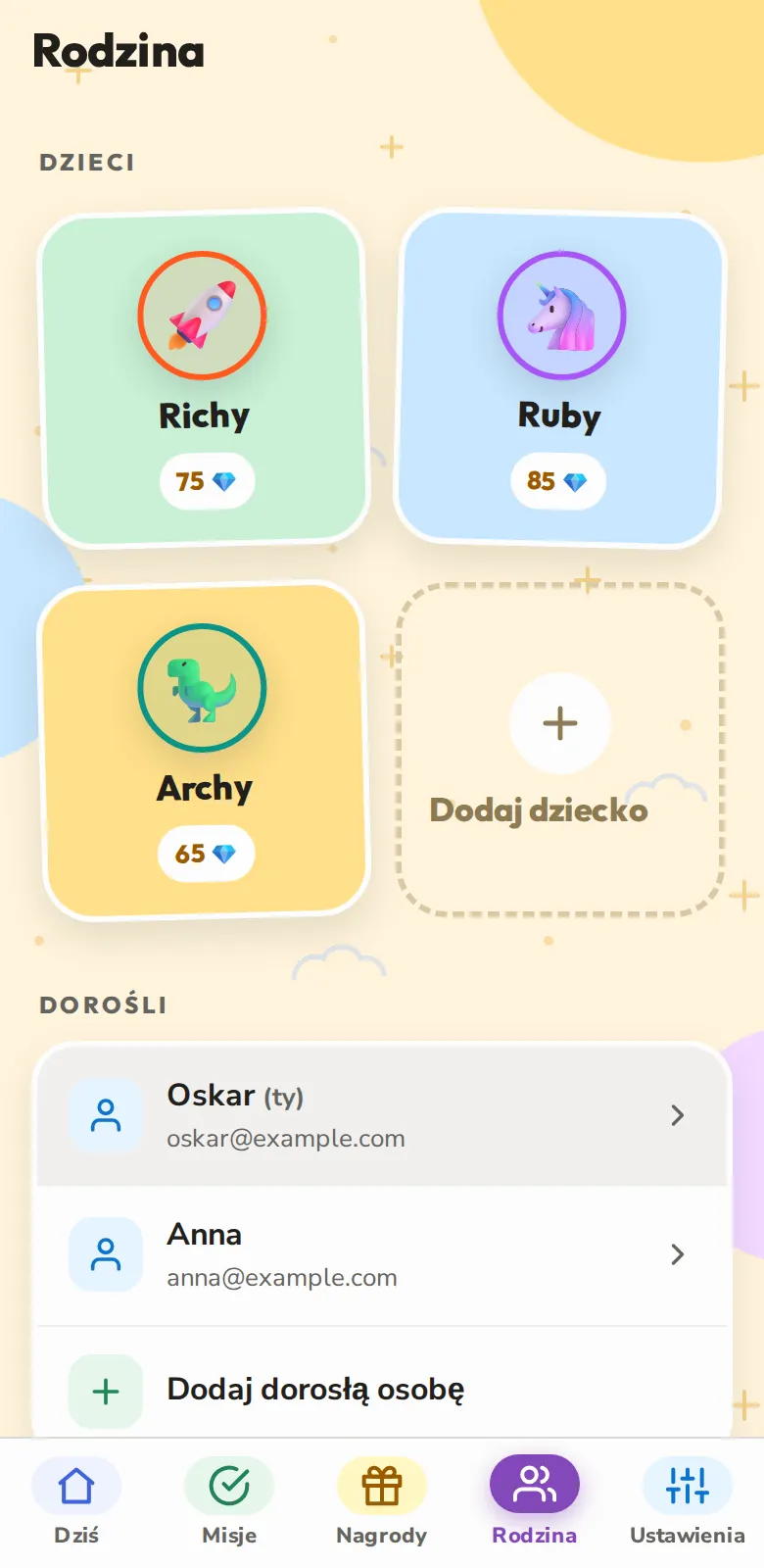 Każdy, kto pomaga, ma swoje konto