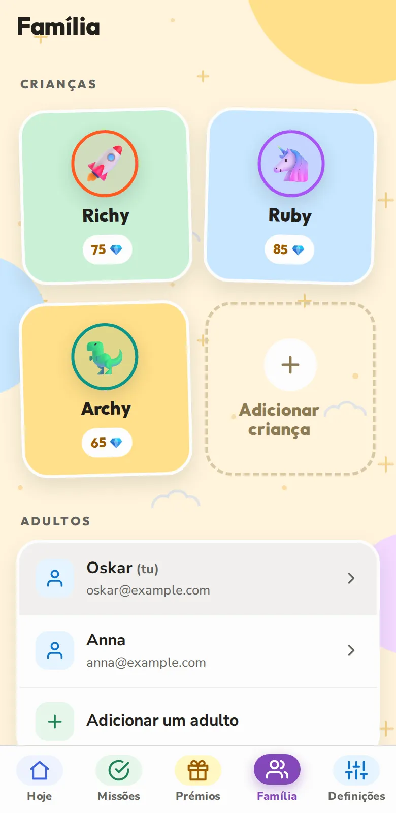 Quem ajuda, cada um com o seu acesso