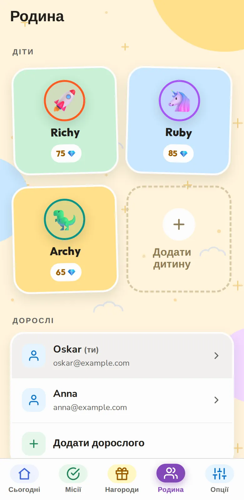 Кожен, хто допомагає, зі своїм входом