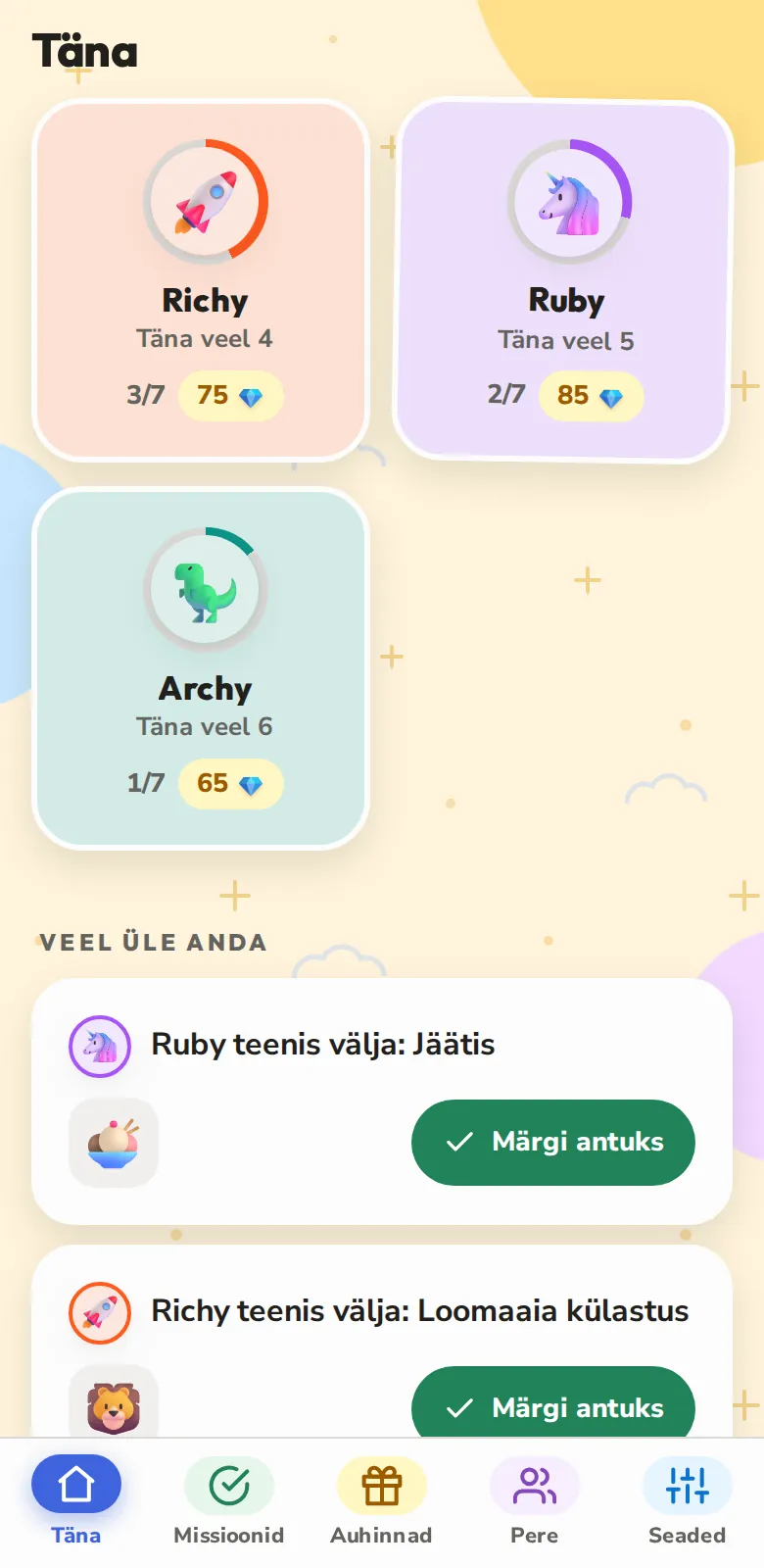 Kõik lapsed ühe pilguga
