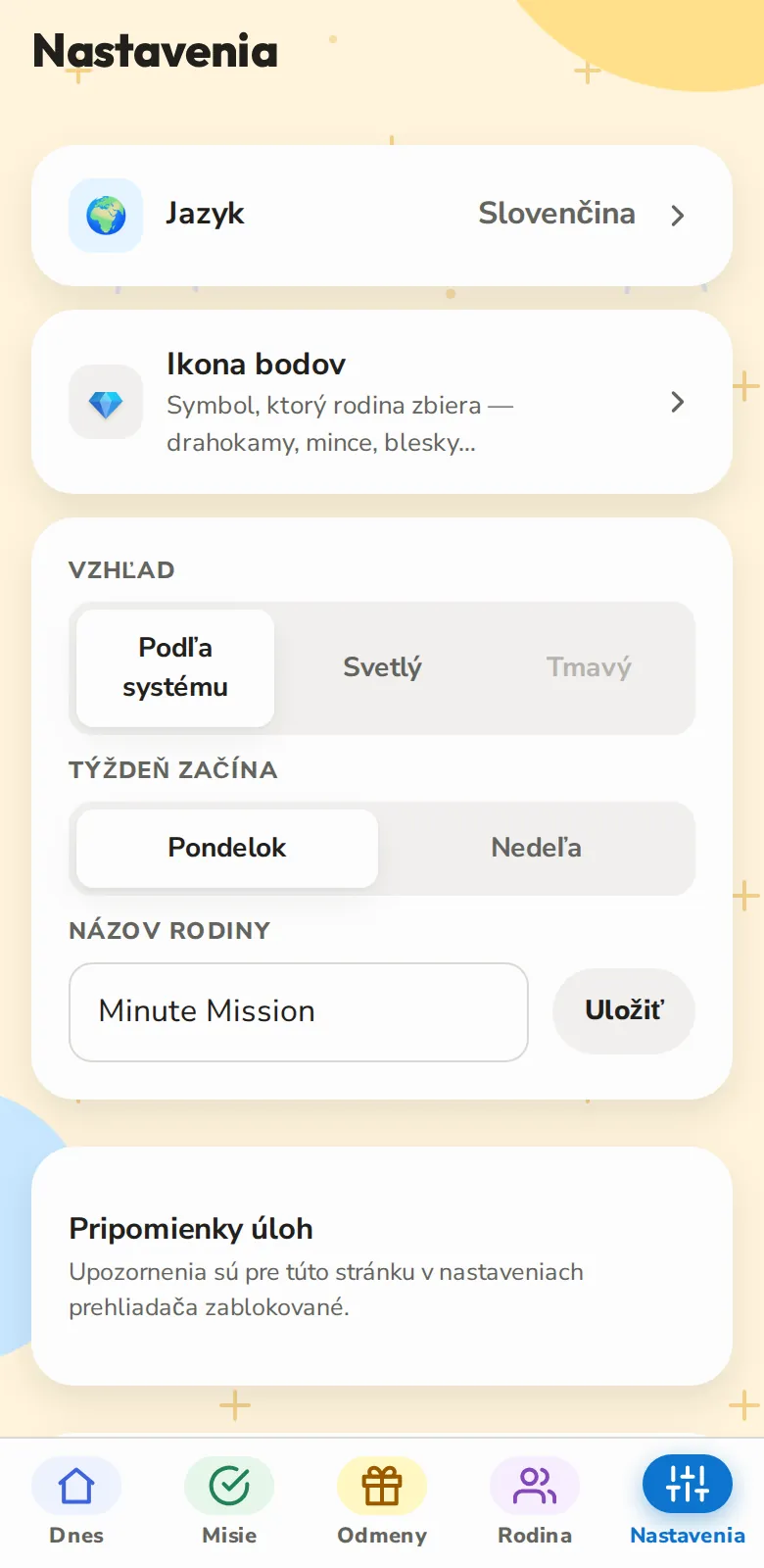 Nastavíš si to sám, za pár minút