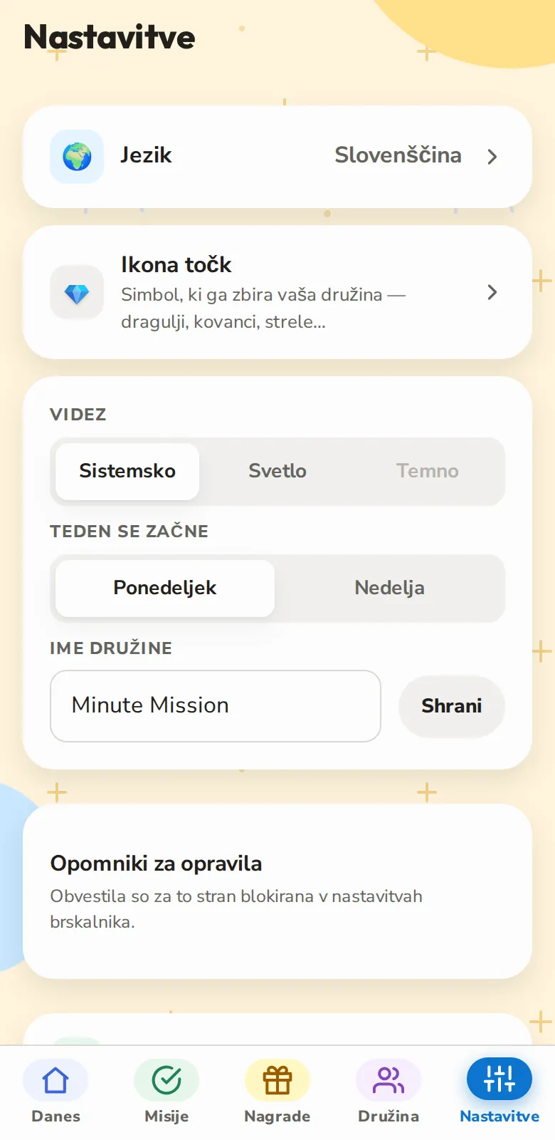 Nastaviš po svoje, v nekaj minutah