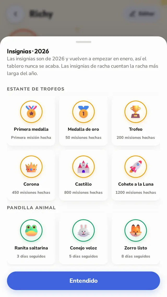 Insignias para todo el año