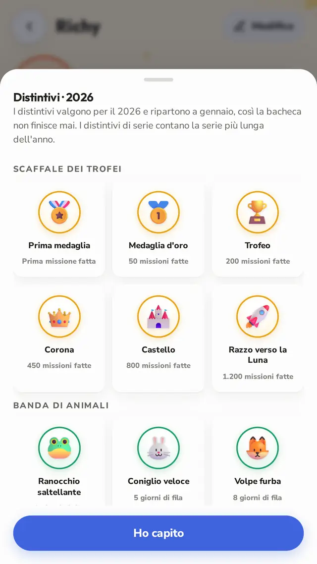 Distintivi da collezionare tutto l'anno