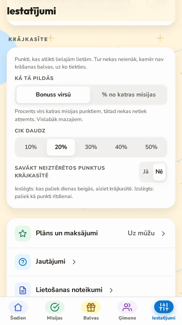 Krājkasīte, kas pildās pati