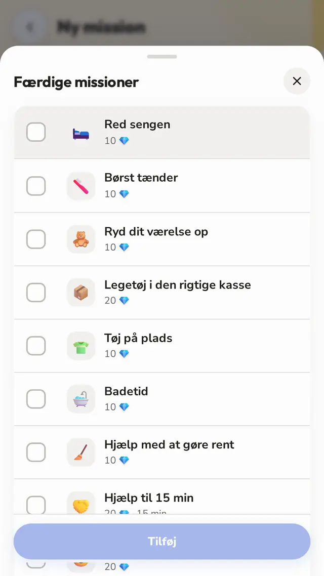 En hel tavle på fem minutter