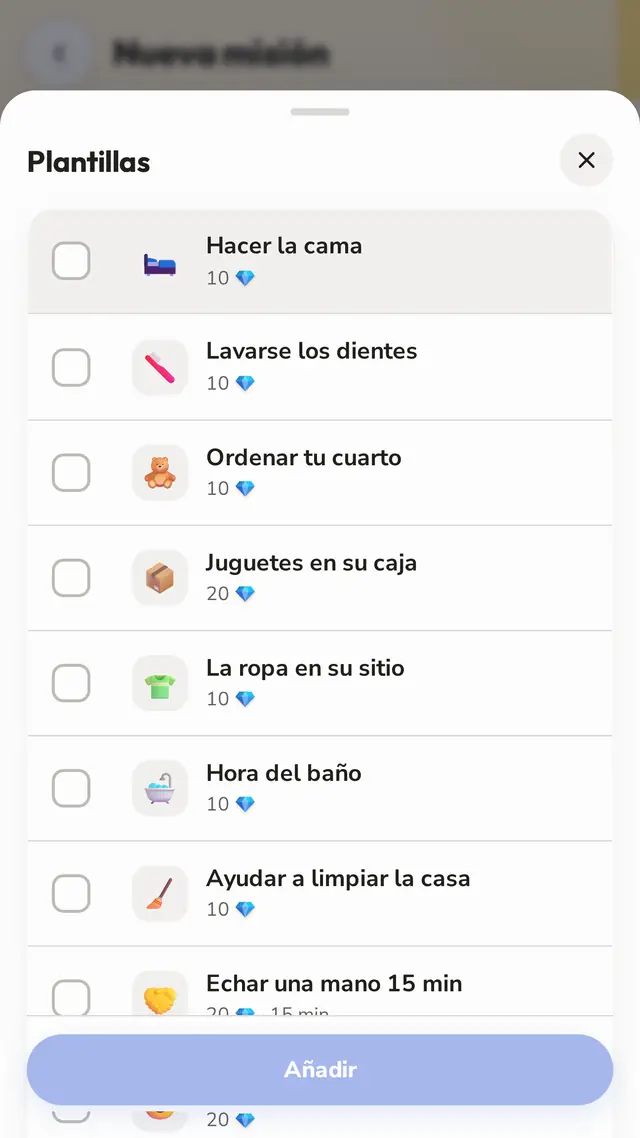 Un tablero entero en cinco minutos
