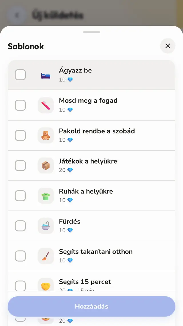 Egy egész tábla öt perc alatt