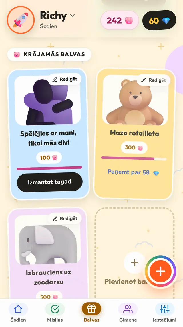 Mājas darbi piepilda vēlēšanās