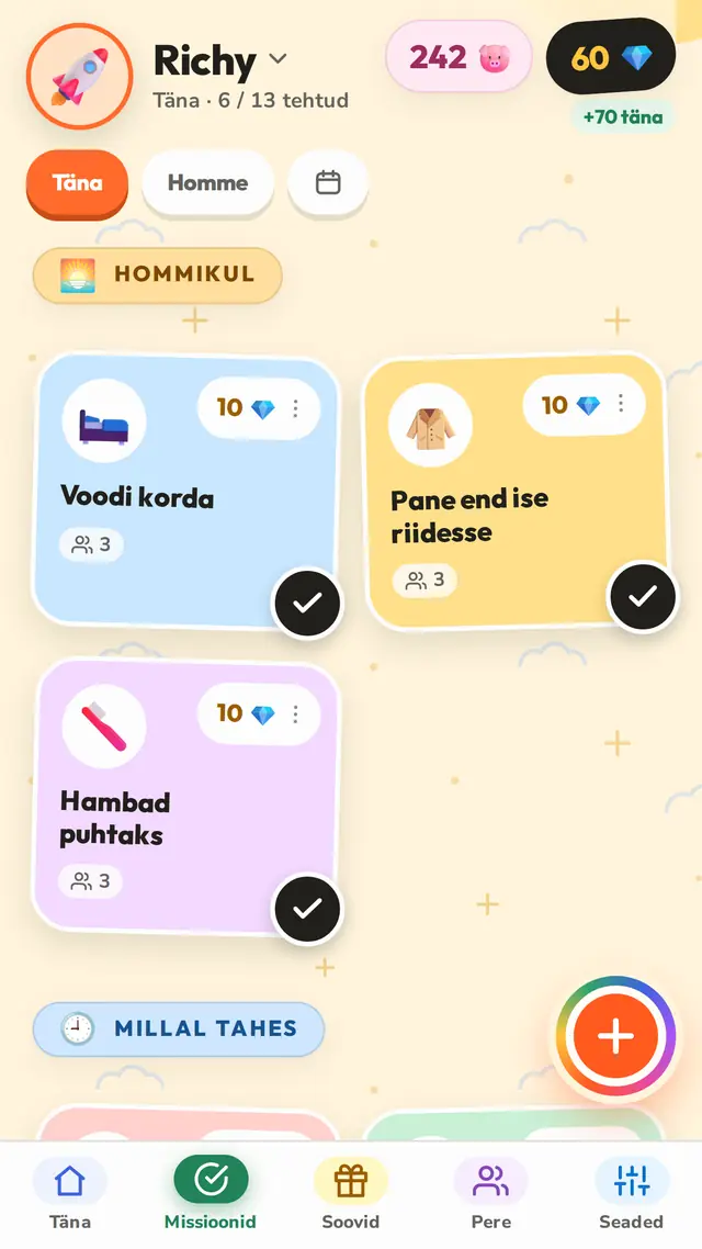Hommikused toimetused saavad kiiremini tehtud