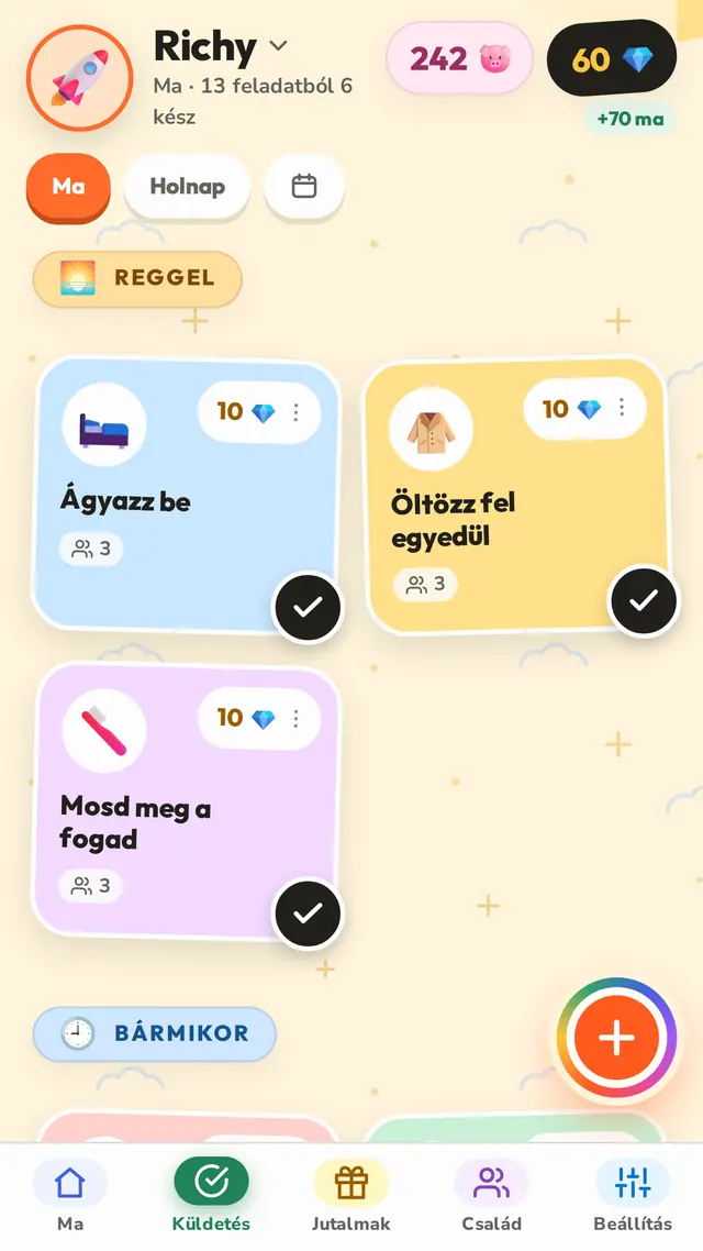 Reggelek, amelyek maguktól mennek