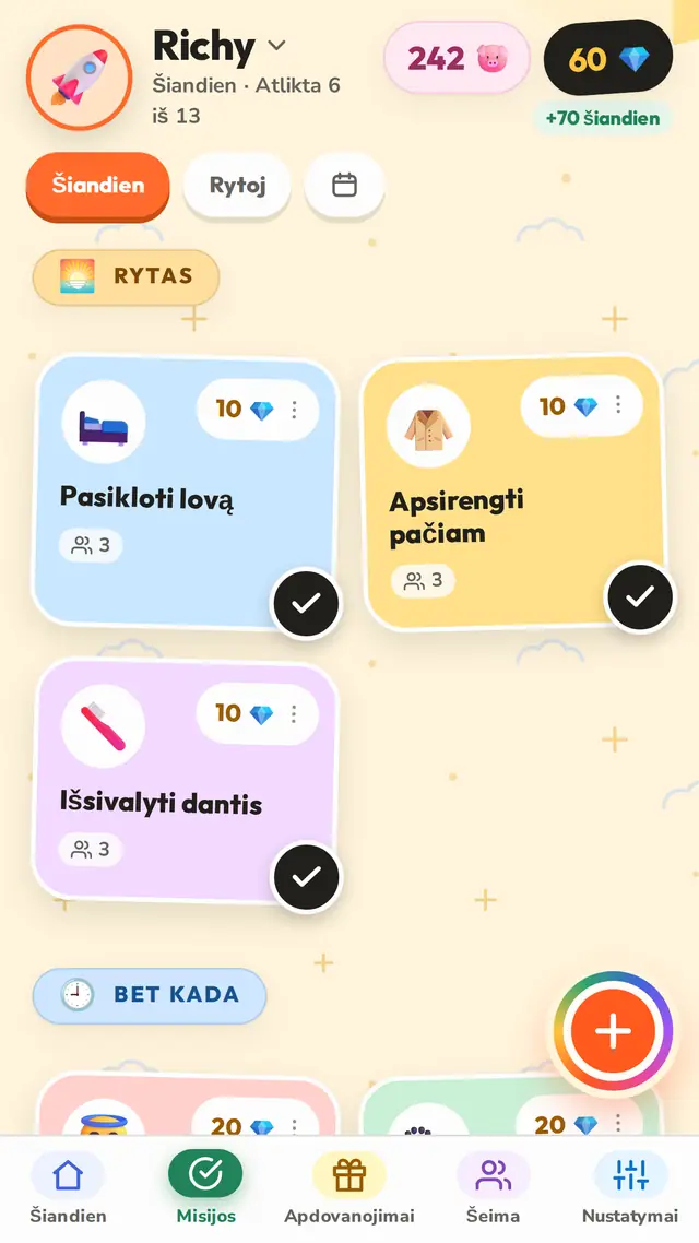 Rytai, kurie vyksta patys
