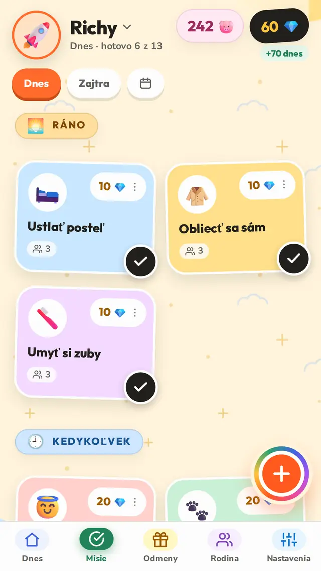 Rána, ktoré idú samy