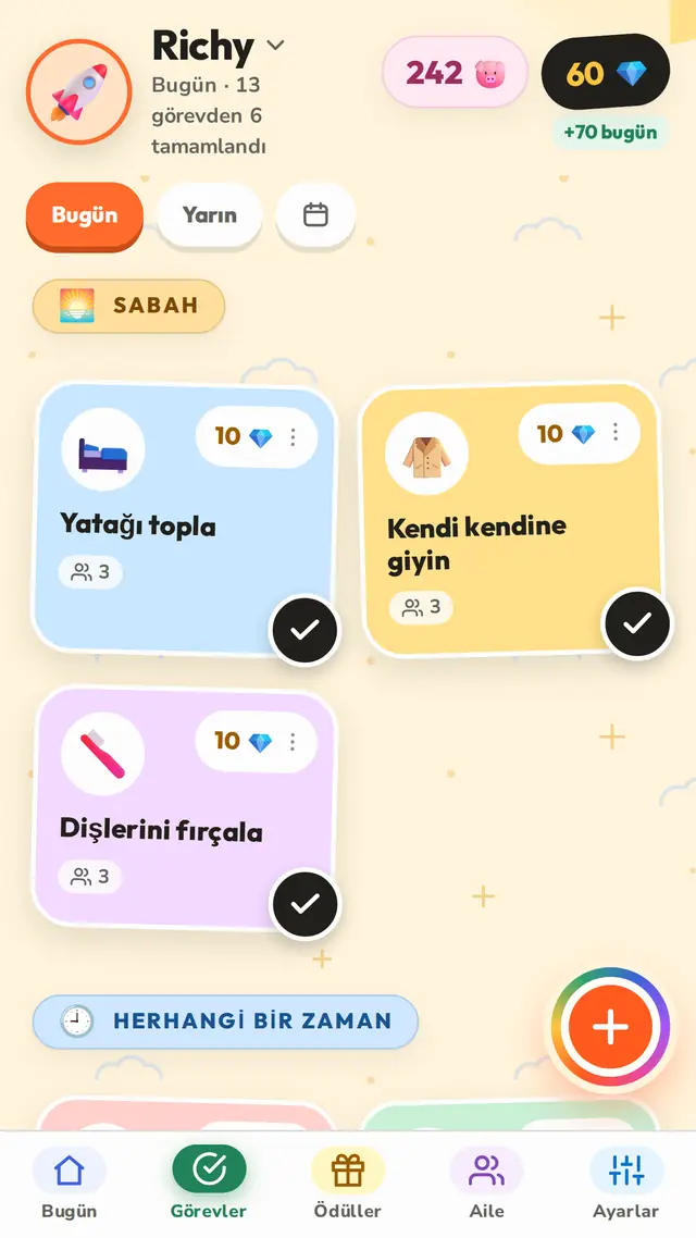 Kendiliğinden akan sabahlar